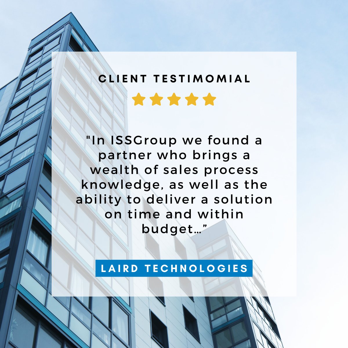 issgroup's tweet photo. It's been our pleasure working with you on your projects, and we appreciate the review! π
.
.
.
#issgroup #purchaseorders #approvalrouting #newjersey #njbusiness #sharedservices #testimonial #linkedin https://t.co/AP6OA2nvBI
