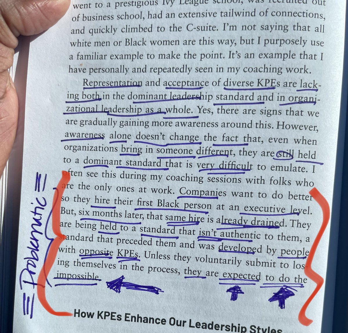 marlenagross_'s tweet photo. 🛑This is a must read for all leaders especially white male leaders - Leading Below the Surface by @LaTonyaWilkins
🤔If you’re wondering how to recruit and/or retain diverse leaders, understanding #KPEs & dominant leadership standard is critical.
#newera #leadership #sundayvibes https://t.co/Pmn4iXY6gZ