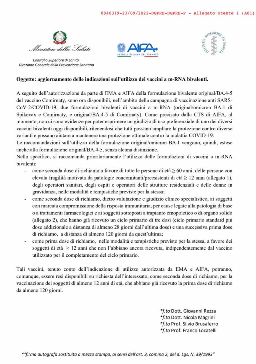 Prima ancora di chiudere le urne, AIFA torna già alla carica