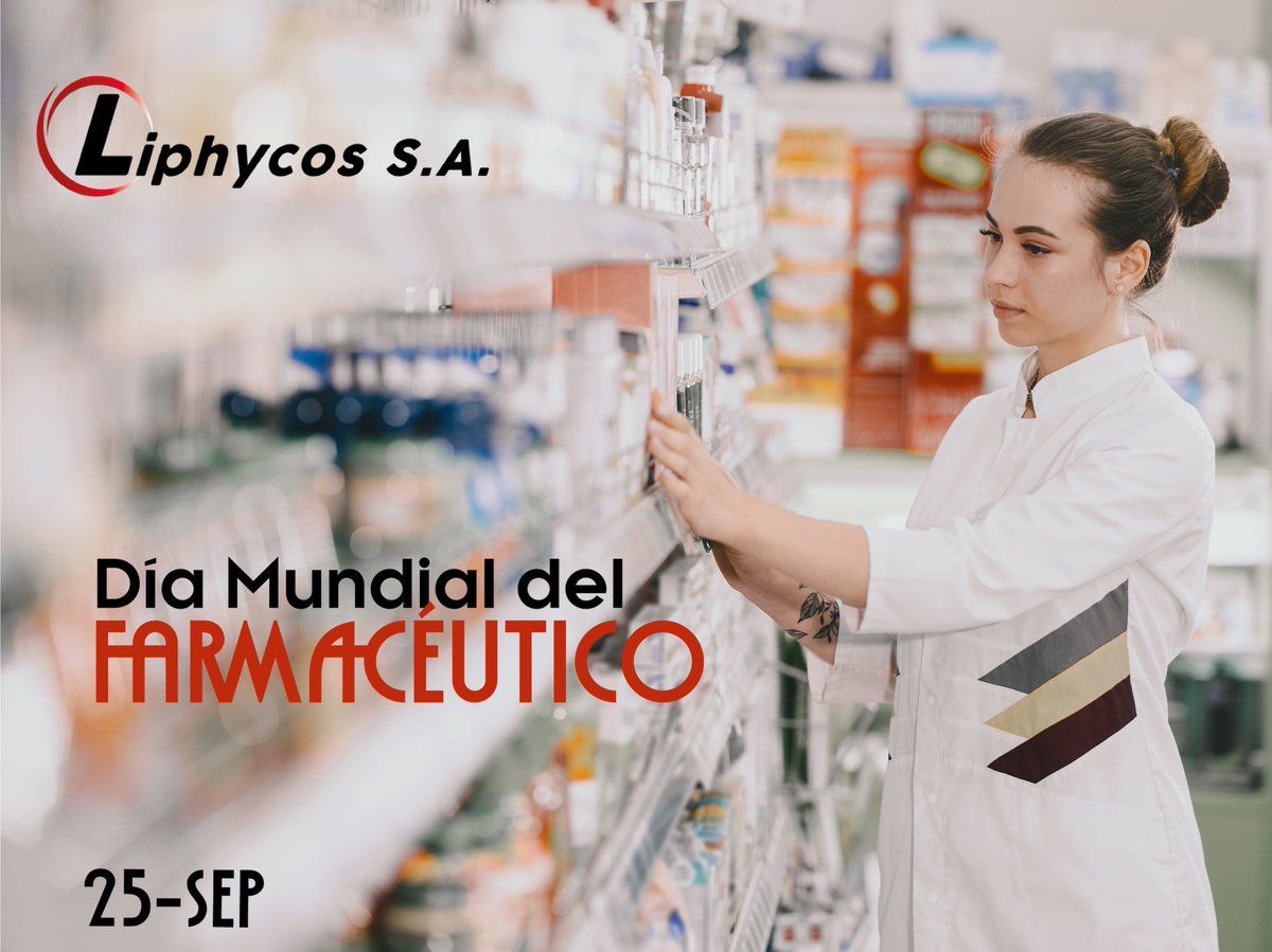 liphycos's tweet photo. 👏Desea un #felizdiafarmaceuticos a todos los👨‍⚕️ #profesionales 💪que dedican su #trabajo a la #salud, esta #celebración este año tiene el lema “ 👩🏻‍⚕️#LaFarmacia, 🧑‍⚕️unida por un #mundo más #saludable”.👩‍🔬🔬🧪🥼 https://t.co/hXlAS68hCc
