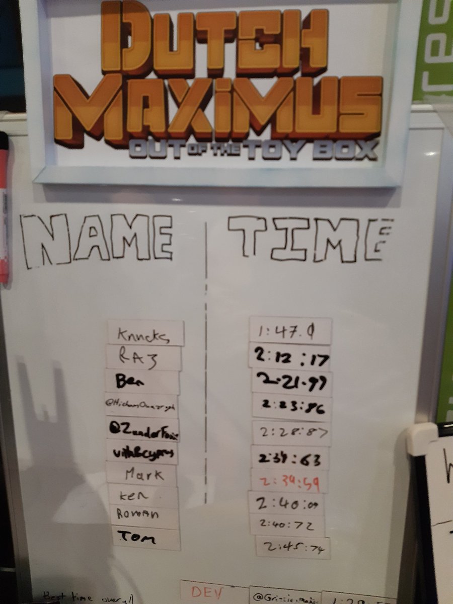 Dink (@dinkdevs) on Twitter photo Congratulations to our last set of winners for the weekend at #EGX London
1# Knucks
2# Raj <a href="/kaleidoscopetwt/">Play Pretend - Wishlist Now!</a>
3# Ben <a href="/kaleidoscopetwt/">Play Pretend - Wishlist Now!</a>
4# <a href="/HichamOuazragh/">Hicham Ouazragh</a>
5# <a href="/ZunderFox/">FoxZunder</a>
Thank you so much to everyone who came to play and for all the amazing feedback we've recieved! 😄 Congratulations to our last set of winners for the weekend at #EGX London
1# Knucks
2# Raj <a href="/kaleidoscopetwt/">Play Pretend - Wishlist Now!</a>
3# Ben <a href="/kaleidoscopetwt/">Play Pretend - Wishlist Now!</a>
4# <a href="/HichamOuazragh/">Hicham Ouazragh</a>
5# <a href="/ZunderFox/">FoxZunder</a>
Thank you so much to everyone who came to play and for all the amazing feedback we've recieved! 😄