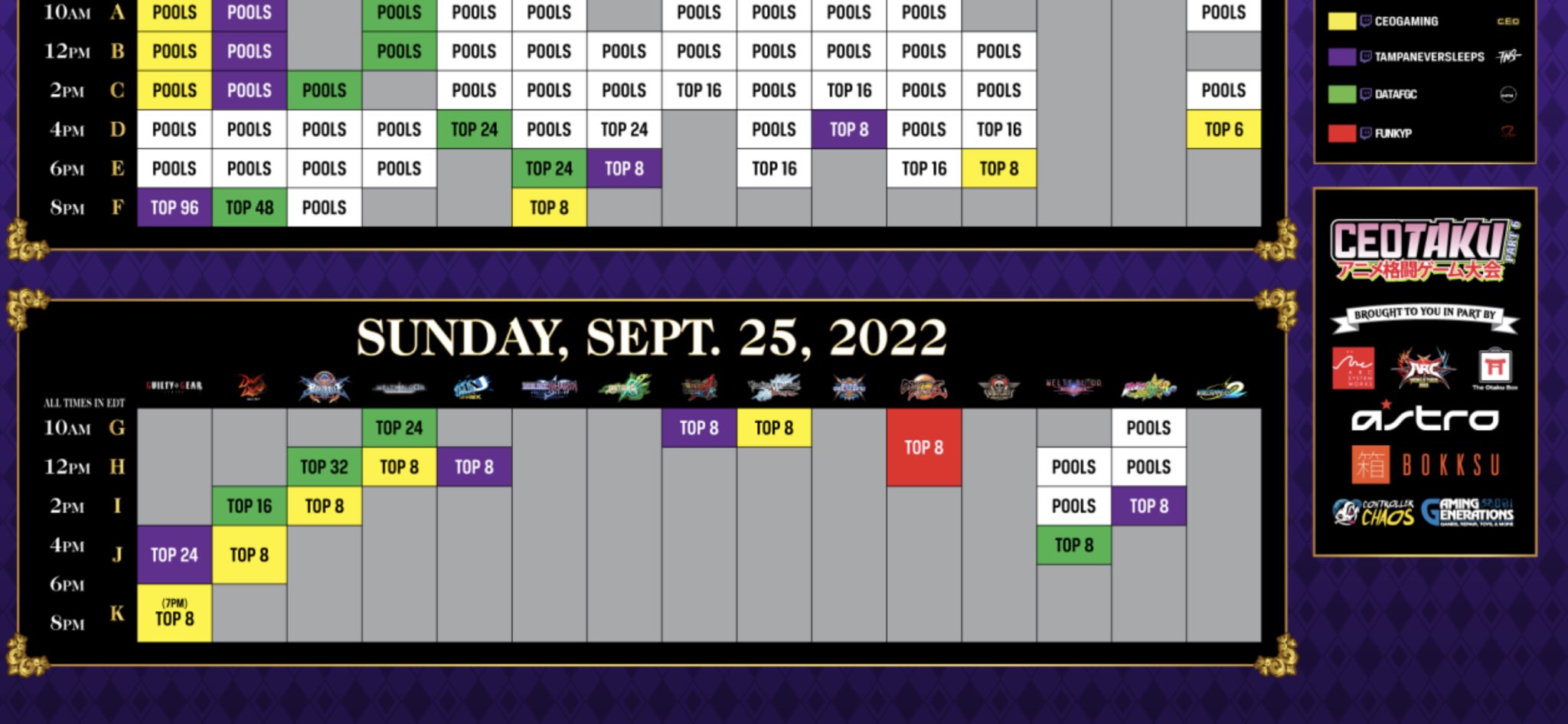 Alex Jebailey on Twitter "Be sure to tune in before DNFDuel Top 8