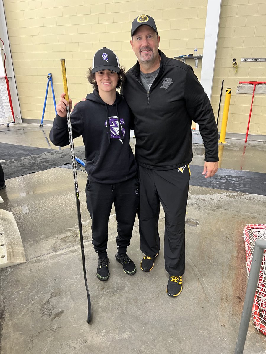 ⁦<a href="/evanferraro80/">Evan Ferraro</a>⁩ and ⁦<a href="/penguins/">Pittsburgh Penguins</a>⁩ coach Todd Reirden