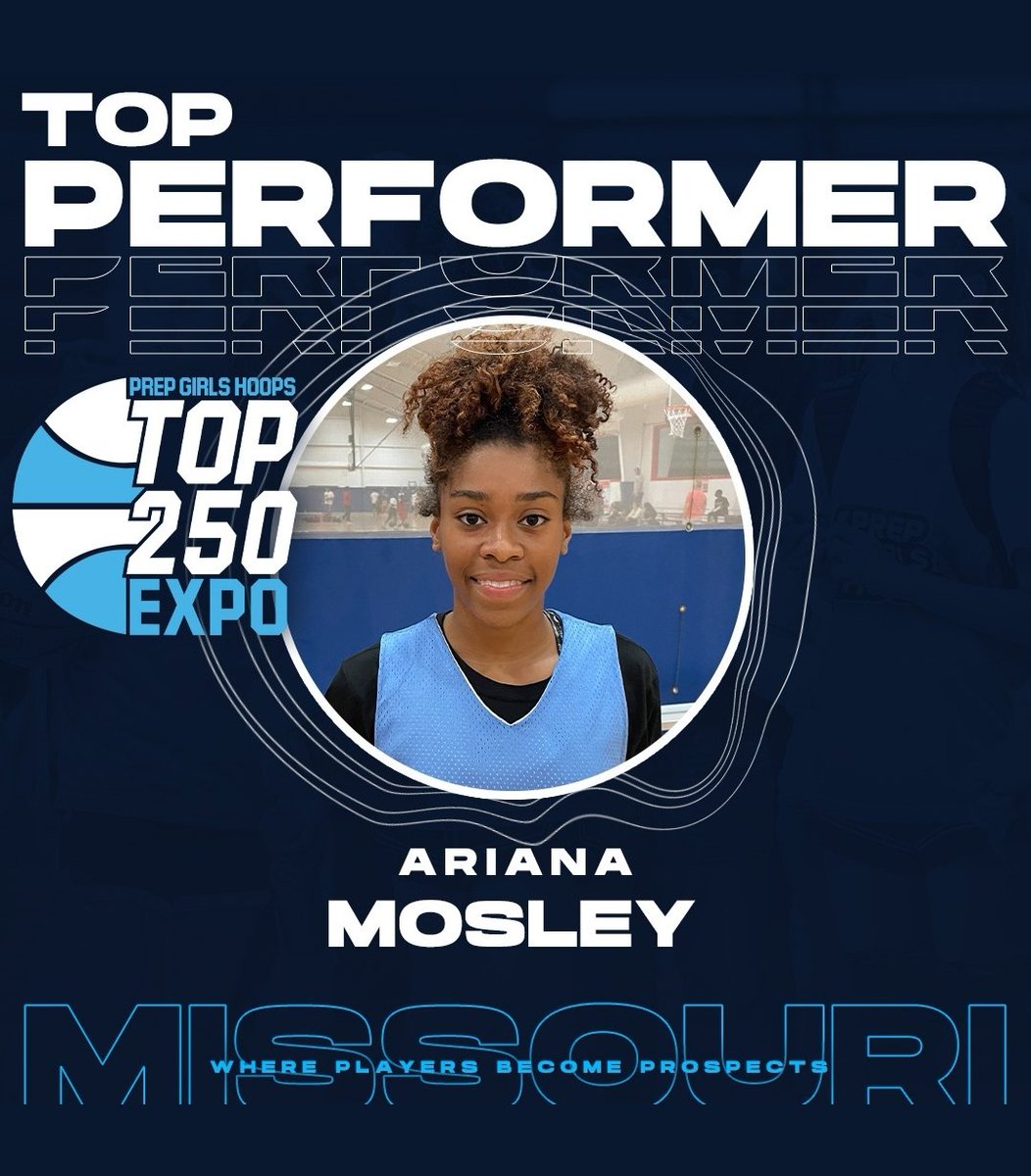 DC Sports MISSOURI (@dcsportsmo) on Twitter photo Congratulations to our Top Performer at the Prep Hoops Girls Top 250 Expo. <a href="/Ariana_J_Mosley/">Ariana Mosley</a> <a href="/DCsportsDFW/">Dc Sports Worldwide</a> <a href="/PrepGirlsHoops/">Prep Girls Hoops 🏀</a> <a href="/PGHMissouri/">Prep Girls Hoops Missouri</a> Congratulations to our Top Performer at the Prep Hoops Girls Top 250 Expo. <a href="/Ariana_J_Mosley/">Ariana Mosley</a> <a href="/DCsportsDFW/">Dc Sports Worldwide</a> <a href="/PrepGirlsHoops/">Prep Girls Hoops 🏀</a> <a href="/PGHMissouri/">Prep Girls Hoops Missouri</a>