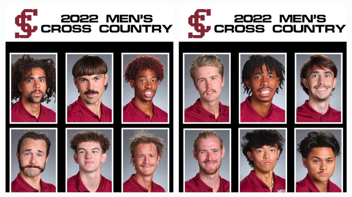 Santa Clara Men’s Cross Country team is the most incredible thing I’ve ever seen @edsbs