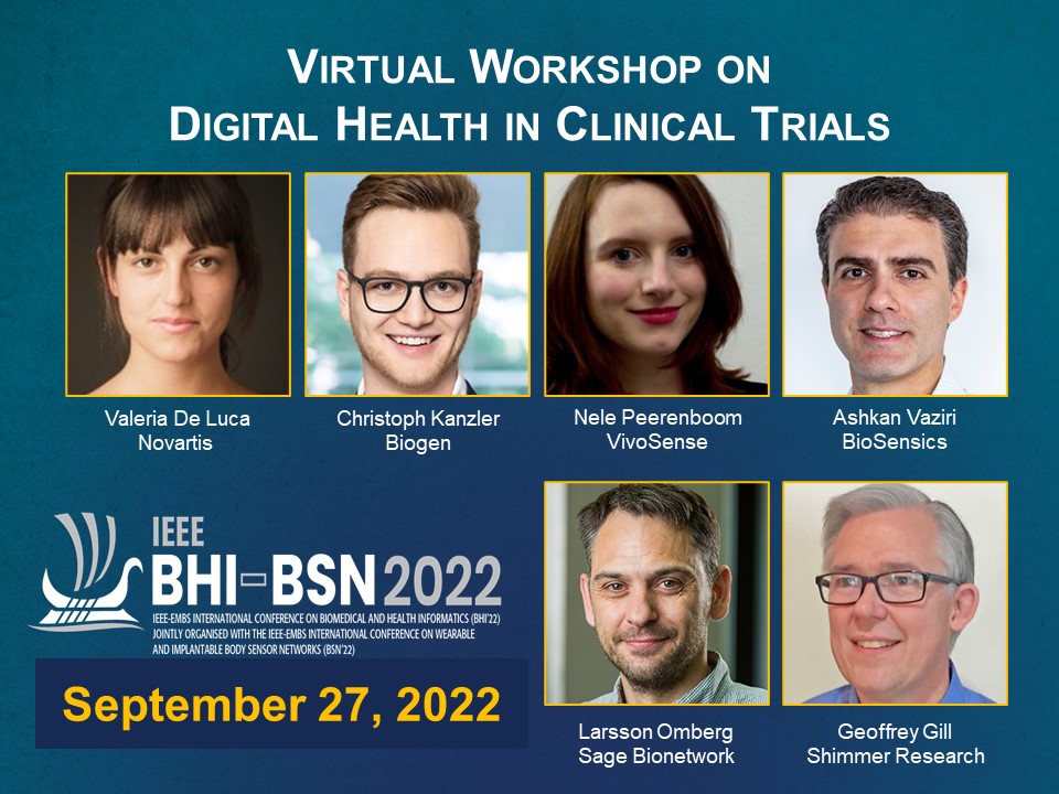 A fabulous lineup of speakers for this virtual workshop. You can register to attend the workshop @ lnkd.in/djdFxEJt (no conference registration is required). #DiGiTALhealth