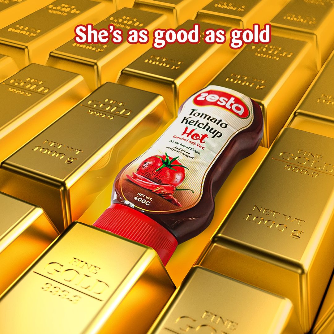 She is hot and she is priceless like gold. Hot ketchup is the queen!

#ZestaisBesta #ZestaKetchup