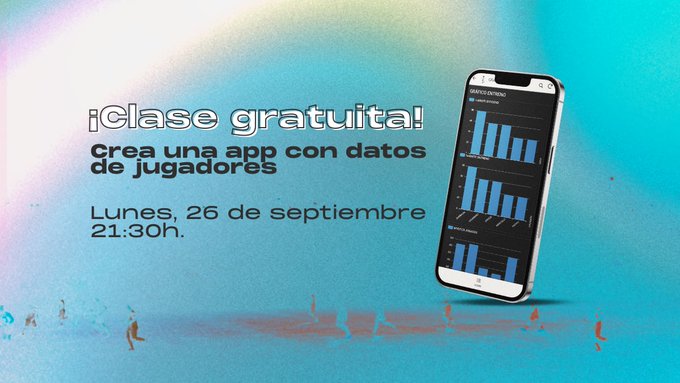 ibonlanda's tweet photo. Ya se han inscrito más de 300 técnicos para la clase gratuita de @dimensionFTBL 

🎯Aprende a crear una app para almacenar todos los datos de tus jugadores.

📅 Lunes 26 sept.
⌚️21:30

Para acudir👇
1⃣ Comparte el tweet
2⃣ Rellena el formulario:https://t.co/D69LsSaMrI https://t.co/S9n2VWwt57