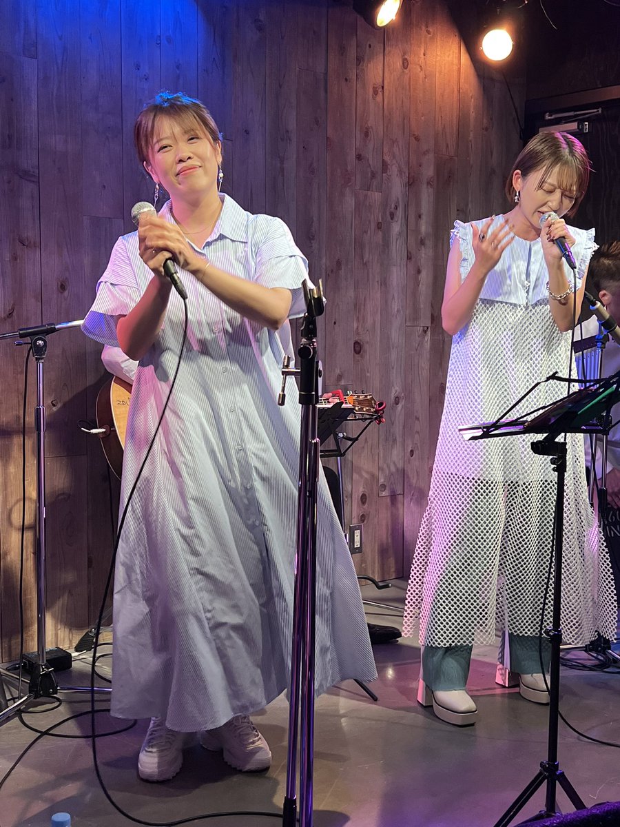 gomikuso_ga's tweet photo. 9/25 おつさどLIVE
夢のような時間をありがとう🥰
今回のおつさど、今までで1番良かったな🎶🎤
なんかお二人の楽しんでる姿を見てたら、なんかウルウルしちゃった🥹
すごい素敵な表情してた❣️
#consad #優未 #武田レイナ #代官山
#NOMAD #歌うま #生バンド https://t.co/dj81V9RGEC