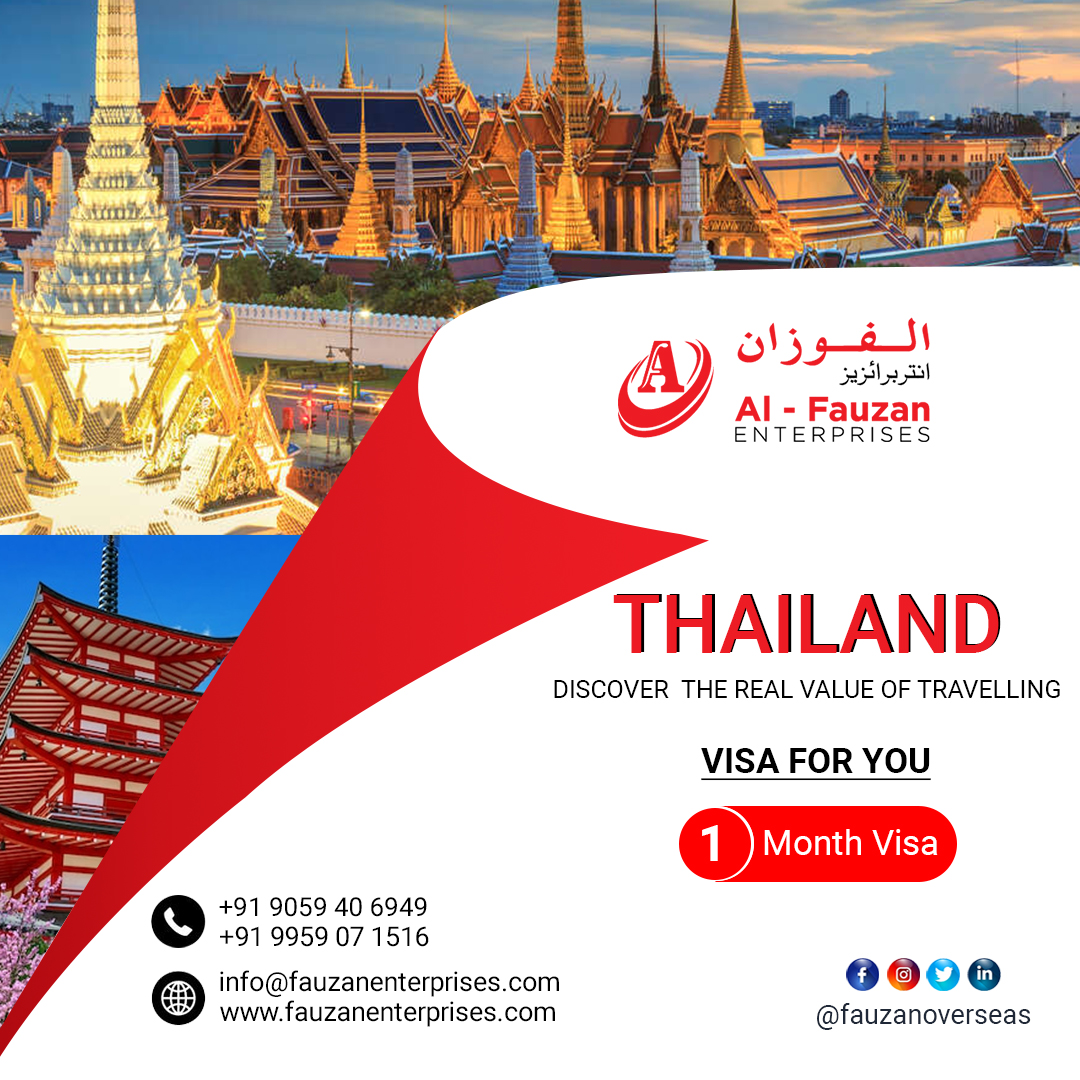 Discover the real value of travelling. visit our website for more update fauzanenterprises.com. or
Call  9959071516.
#visathailand #visa #thailand #workpermit  #coworkingspace #expatthailand #travelchiangmai #immigrationconsultant #chiangmaitravel #visavietnam #reentry #arrival