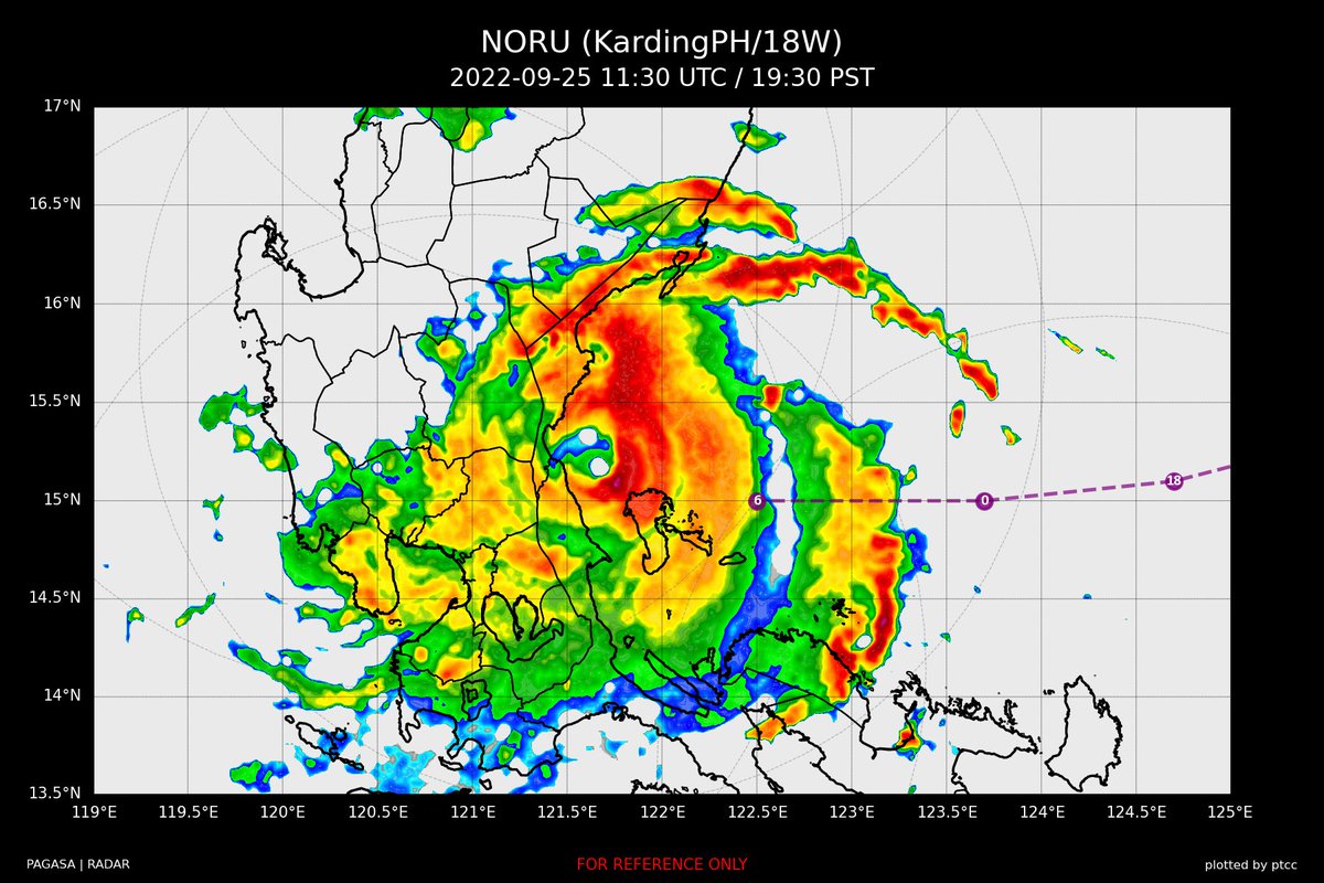 ptccfeed's tweet photo. #NORU (#KardingPH) made landfall on #Burdeos &amp; crossed N. #Polillo Island... The IR eye is now completely cloud-filled due to land interaction... https://t.co/5BPVMpUSmG