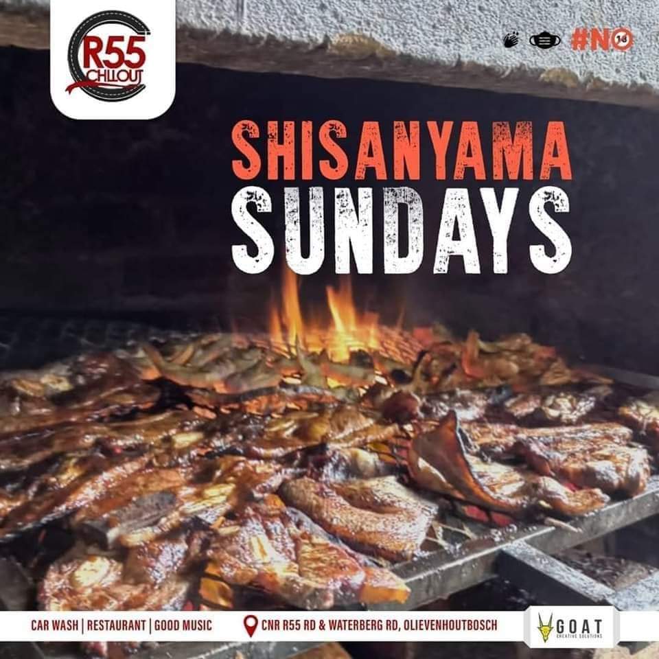 R55_CHILLOUT's tweet photo. Sunday's Shisanyama goes well with bev.
#R55Chillout
#RoofTopExperience https://t.co/BCB76LxGXn