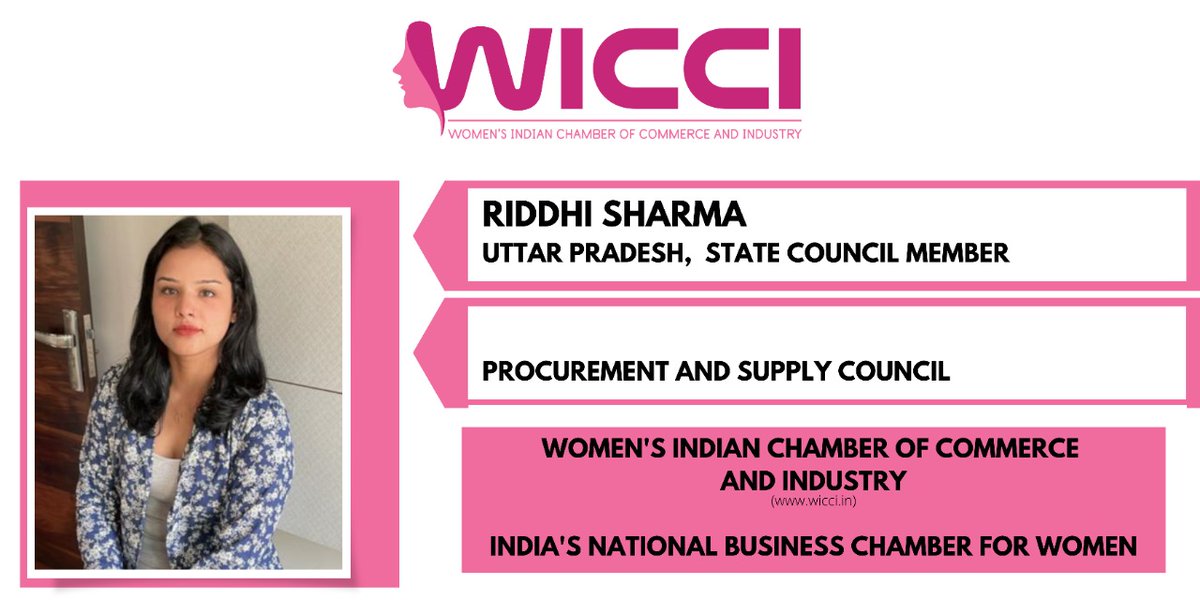 Warm welcome to our New Council Members on behalf of WICCI family
Nikita Vora (Himachal Pradesh)
Riddhi Sharma (Uttar Pradesh)
Dr. Harbeen Arora Rai WICCI - Women’s Indian Chamber of Commerce and Industry
#WICCIWoman #WICCIINDIA #wicci #womenchamber #womeninbusiness