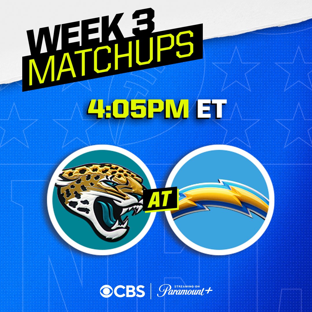 NFL On CBS On Twitter NFL Week 3 Is Here And In Full Effect nfl-on-cbs-on-twitter-nfl-week-3-is-here-and-in-full-effect