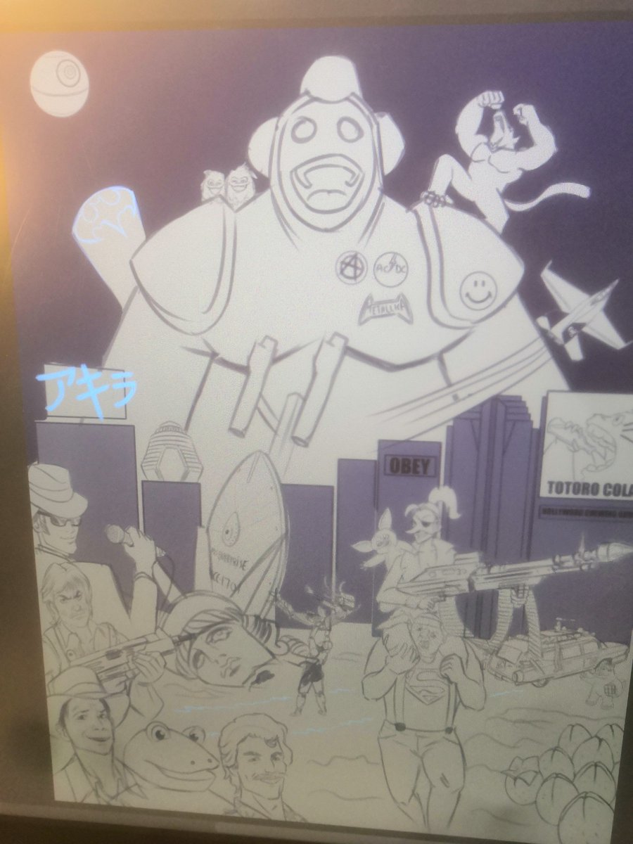 Holyengine's tweet photo. Dernière ligne pour l'@ArtRushEvent. On va faire le max pr finir à temps.

Ça se passe ici > https://t.co/esWTJISlD4 😎🤘

#SpecialEvent #art #80smovie #movie #illustration #twitchstreamer https://t.co/Lm0BQfVRml