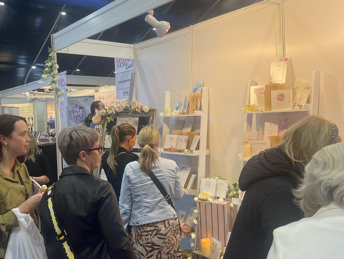 steppingni's tweet photo. Busy day here @weddingjournal @tecbelfast great to meet so many people. Aren’t weddings just so exciting and special? #gettingmarriedsoon #gettingmarried #weddinginspiration #weddinginvitations #socialenterprise #buysocial ❤️ https://t.co/LfwX0FzMfi