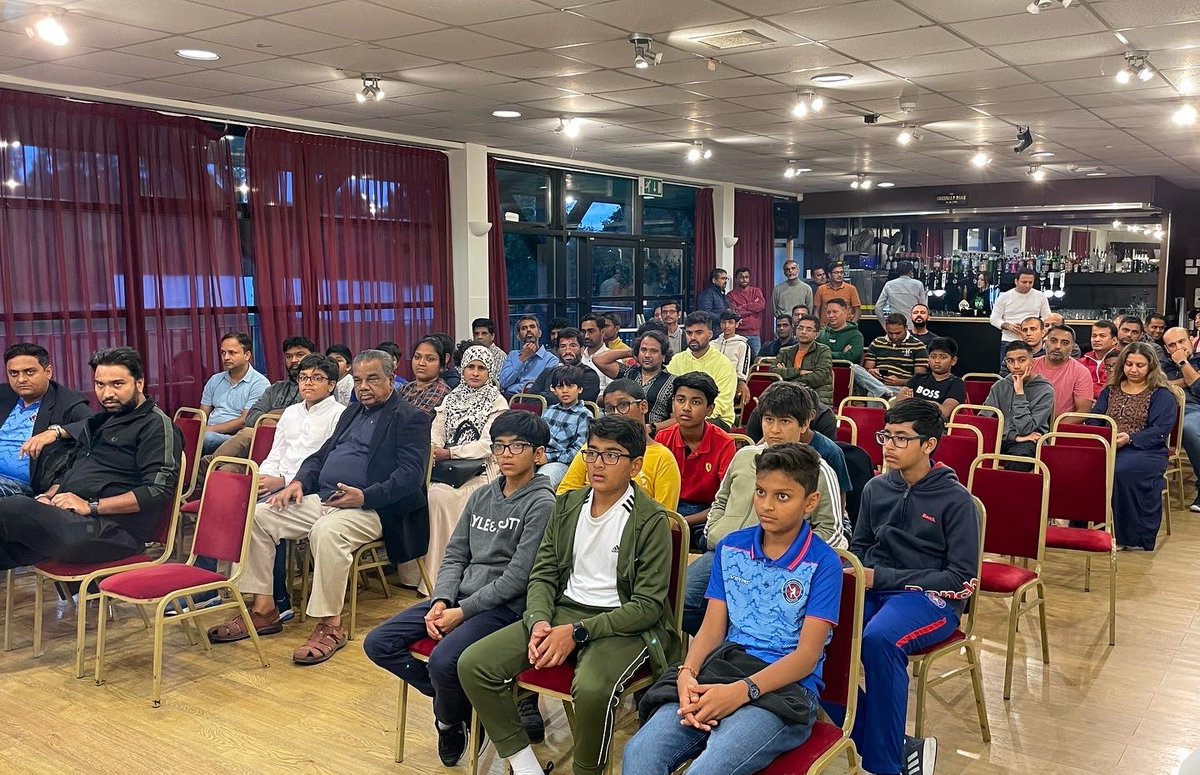 sc_cricketclub's tweet image. SCCC 2022 Award Ceremony!
* Graced by presence of Sutton MP #PaulScully, Carshalton MP #ElliotColburn and #MukeshRao
*Champions in 1st XI, 2nd XI, Under 13
* Runners up in T20

#sccc #Surreycricketleague #Suttonchallengers #cricket #sutton #ECB