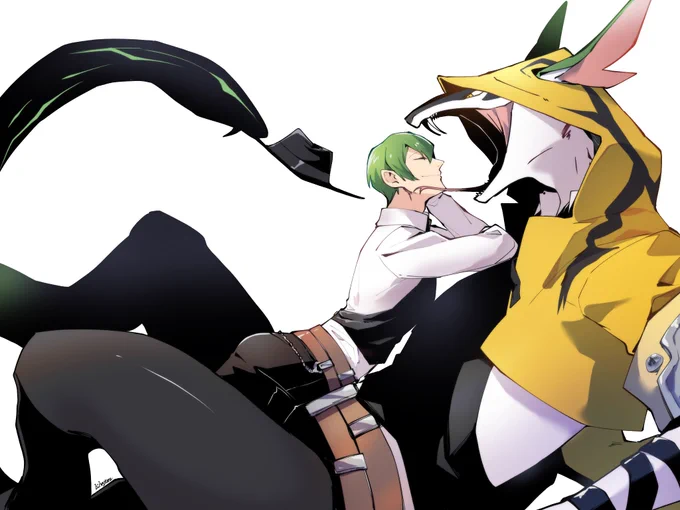 擬竜テノレと🐍 