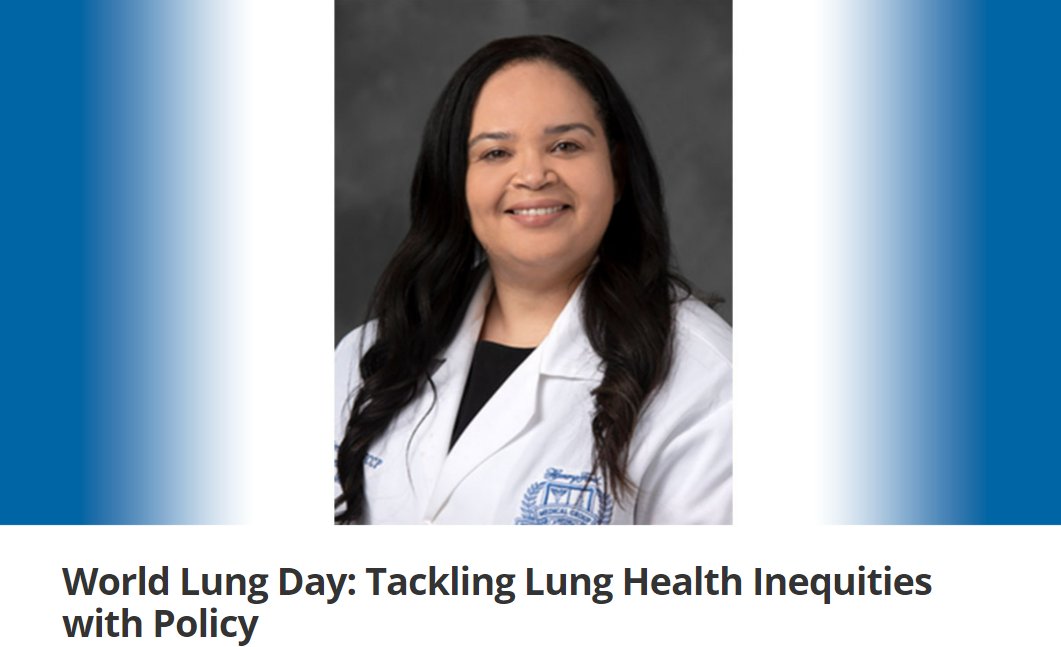 American Board of Internal Medicine (ABIM) (@abimcert) on Twitter photo Today is #WorldLungDay: A day of advocacy and action for lung health. We spoke with <a href="/GenevaTatemMD/">Geneva Tatem, MD</a> on the importance of raising awareness of what we can do to impact lung health and to tackle lung health inequities with policy. 🫁
Read more ▶️ blog.abim.org/world-lung-day… Today is #WorldLungDay: A day of advocacy and action for lung health. We spoke with <a href="/GenevaTatemMD/">Geneva Tatem, MD</a> on the importance of raising awareness of what we can do to impact lung health and to tackle lung health inequities with policy. 🫁
Read more ▶️ blog.abim.org/world-lung-day…