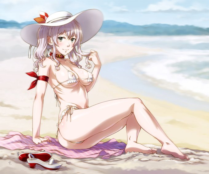 淫魔('д`)進水日。(再掲
#艦これ #鹿島 