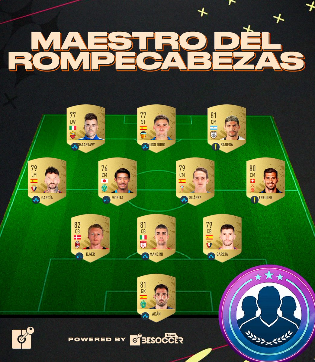 🆕 SBC DE LIGAS Y PAÍSES / LEAGUE AND NATION HYBRID

Os dejamos TODAS las soluciones resumidas en un tweet, para que os sea más fácil, y lo podáis compartir con vuestros amigos 😁

¿Os los habéis hecho? ¿Qué os tocó? Queremos verlo abajo 👀

#FIFA23 #FIFA23webapp #SBC