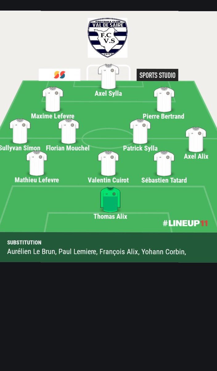 🗞️News inside FCVS🗞️

La compo sairoise concocté par Patoche!!!