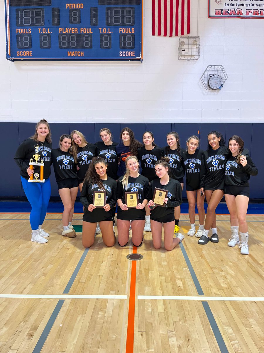 North Salem Tigers (@ns_tigers) on Twitter photo TIGERS earn 2nd place at the Briarcliff Tournament on Saturday 9/24!
Jules Aqeel, Chloe Fogle and Melanie Cotrone named All-Tournament Team 💙💛🏐 Congrats Girls! Great work! #tigerpride
<a href="/lohudsports/">lohud sports</a> <a href="/Halston_Sports/">Halston Media Sports</a> <a href="/NorthSalemPost/">The North Salem Post</a> TIGERS earn 2nd place at the Briarcliff Tournament on Saturday 9/24!
Jules Aqeel, Chloe Fogle and Melanie Cotrone named All-Tournament Team 💙💛🏐 Congrats Girls! Great work! #tigerpride
<a href="/lohudsports/">lohud sports</a> <a href="/Halston_Sports/">Halston Media Sports</a> <a href="/NorthSalemPost/">The North Salem Post</a>