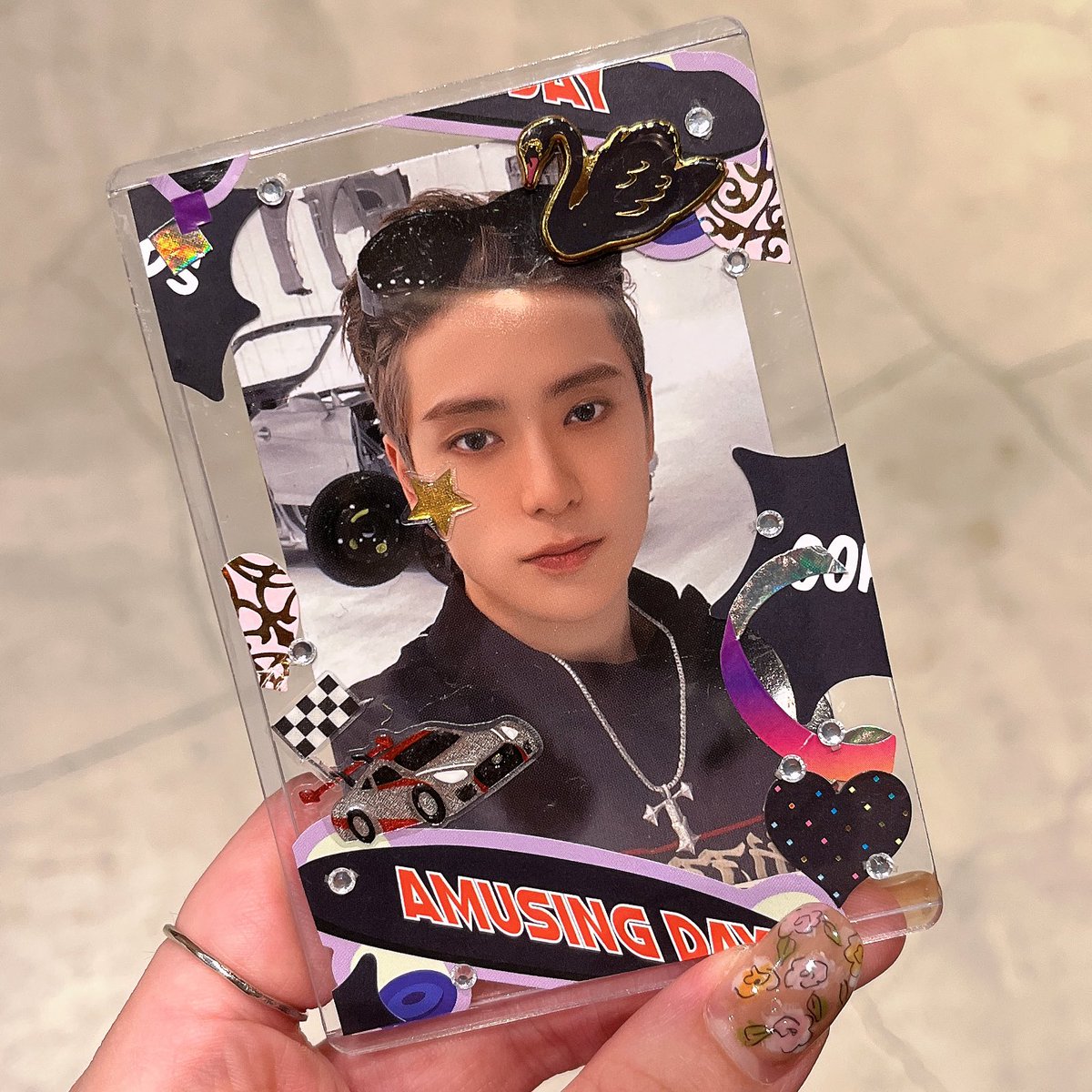 _technolily's tweet image. 無心でトレカをデコる時間、最高に幸せ߹𖥦߹