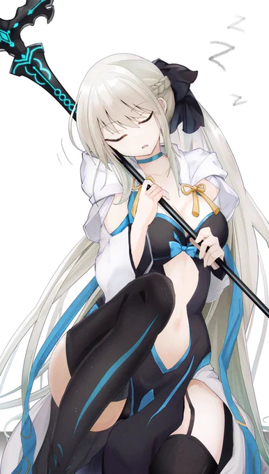 BBちゃんの周回でオベロンに眠らされるモルガン様#FGO 