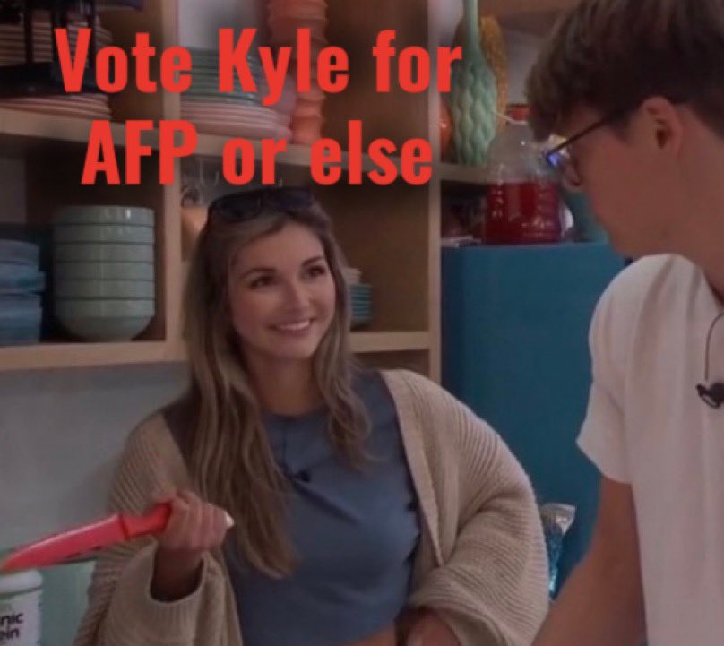 superfan_bbc11's tweet photo. 3 more hours left to vote! Vote Kyle for AFP! #bb24 #KyleForAFP link here —-> https://t.co/7REc8ZvV2H https://t.co/Jlq4ggae0n