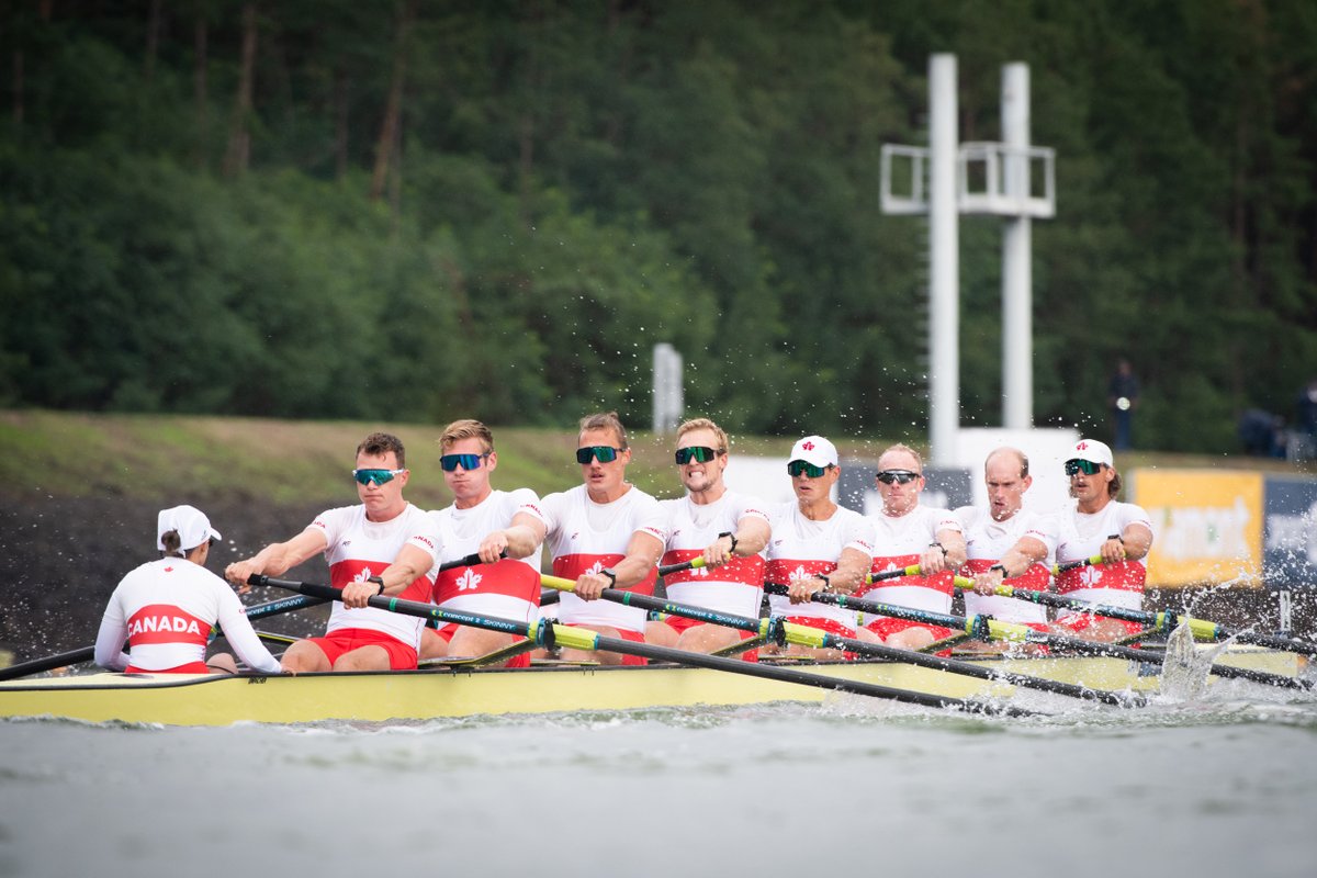 rowingcanada's tweet photo. 👏 5TH IN THE WORLD 👏 for our 🇨🇦 M8+!

#WRCHRacice | @WorldRowing https://t.co/Yk9Zf6QIc4