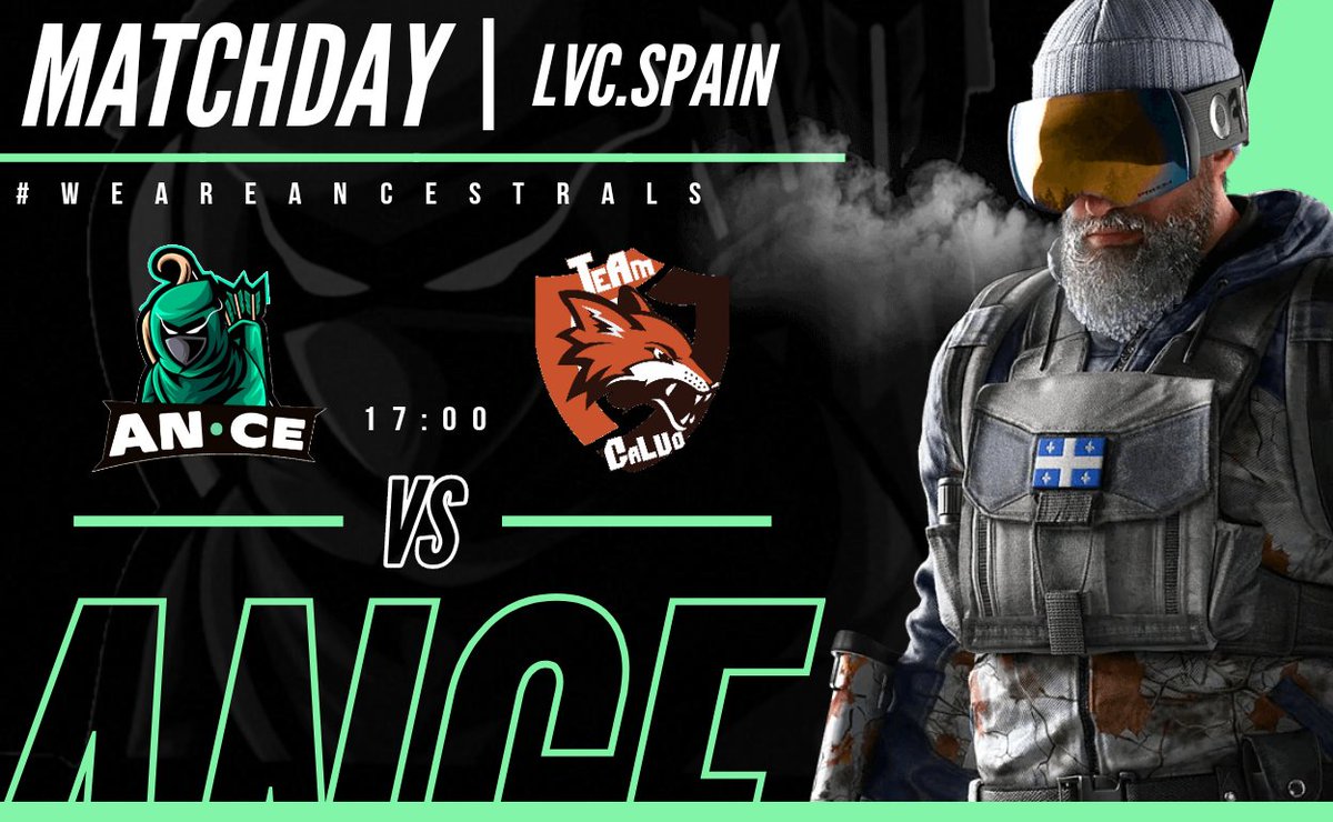 Anceest's tweet photo. [ #MATCHDAY ] 📢

Otro partido más que intentaremos ganar para cerrar un finde de victorias. #ANCErules 🏹💚

🏆 #LVC_Spain 
⏰ 17:00 
🆚 #TeamCalvo https://t.co/w6IF243e6q