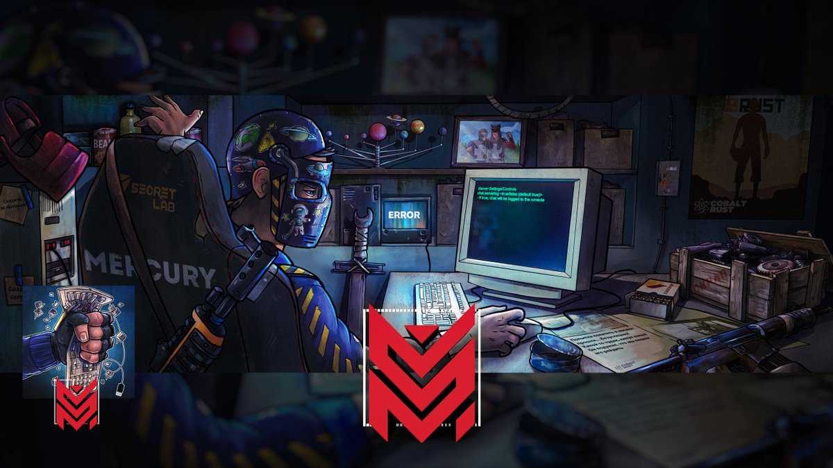 MvAartwork's tweet image. Mercury #playrust #facepunch #facepunchrust #rustart #fanart #illustration #GraphicDesigner #art #rust