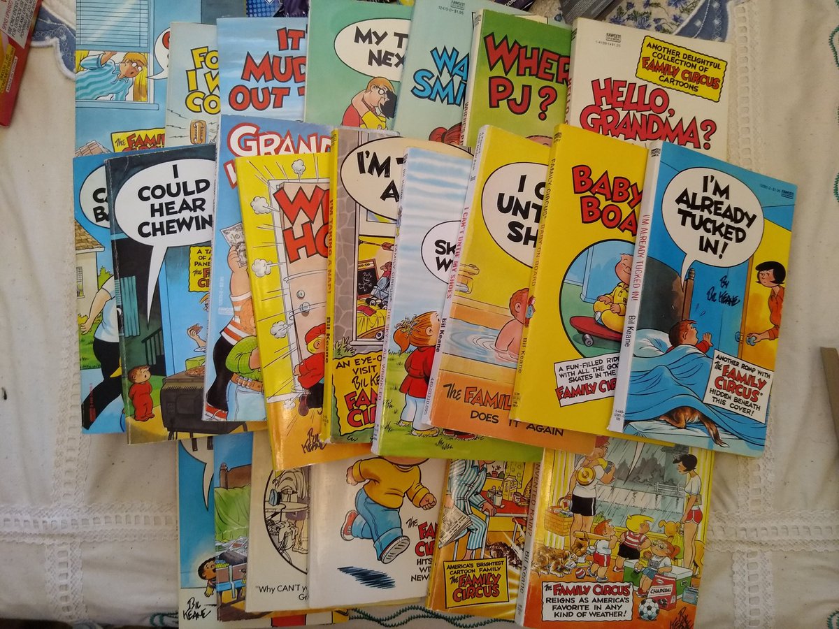 Found several Family Circus books to add to the collection.