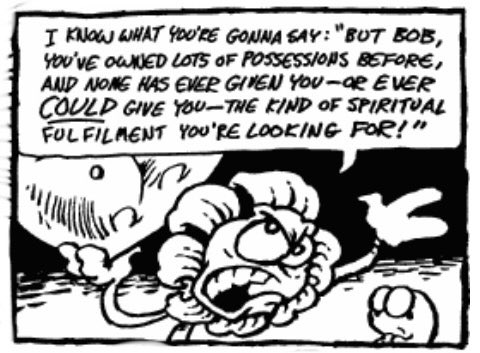 BobTAngryFlower's tweet photo. #RandomBobPanels
#Possessions
#SpiritualFulfilment https://t.co/BwA9KwvNtk