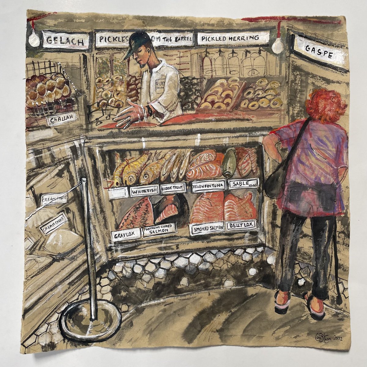 SoloChan7's tweet photo. Eateries NYC two of my favourite places to eat! on show at ⁦@AAFNYC⁩ my last day in the city come say hi.. I’ll be there before heading home 🇬🇧 ⁦@RussAndDaughter⁩ ⁦@HalalGuys⁩ https://t.co/Qnu0B9C0kV