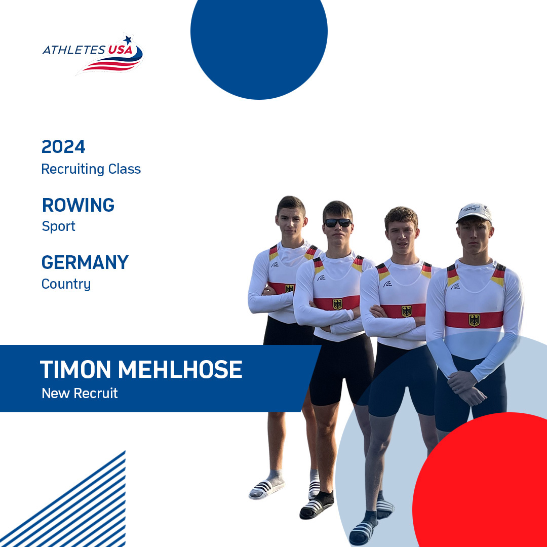 Welcome Timon Mehlhose to the #teamausa family 👋🏻🇺🇸🚣 He is ready for the Fall 2024 💪

Check out his recruiting profile: zpr.io/SL7j8JEhyUgv 👈

#athletesusa #collegerowing #... zpr.io/YZn9b77ACD6s