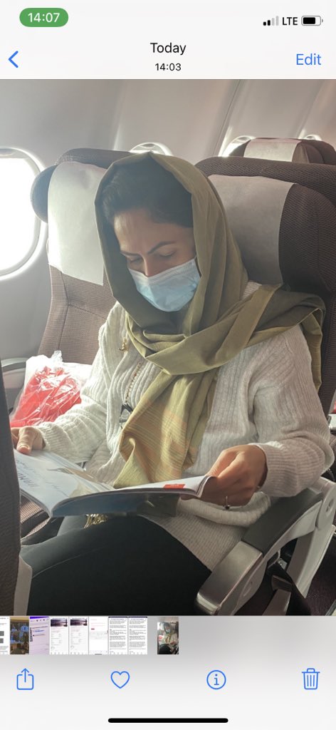Fawziakoofi77's tweet photo. On my way to New York to breife the UN Security Council about the situation of women and girls in Afghanistan. I have consulted as many people as I could, but if there are any points you want to highlight feel free to DM.
#UNSC https://t.co/QFZqBrXVZm