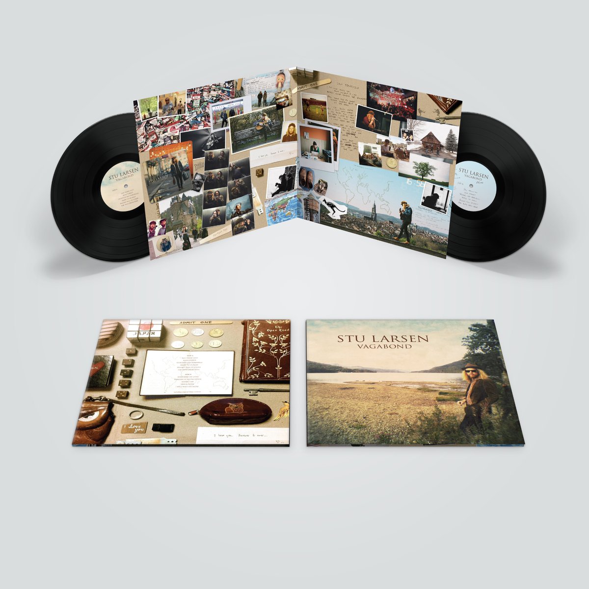 Vagabond came out in 2014 but it was never released on vinyl, until now.

The Vagabond double vinyl includes the 2014 version and also the original demo version and will be available at next month's shows with Boy &amp; Bear and then in November we’ll make it available online too.