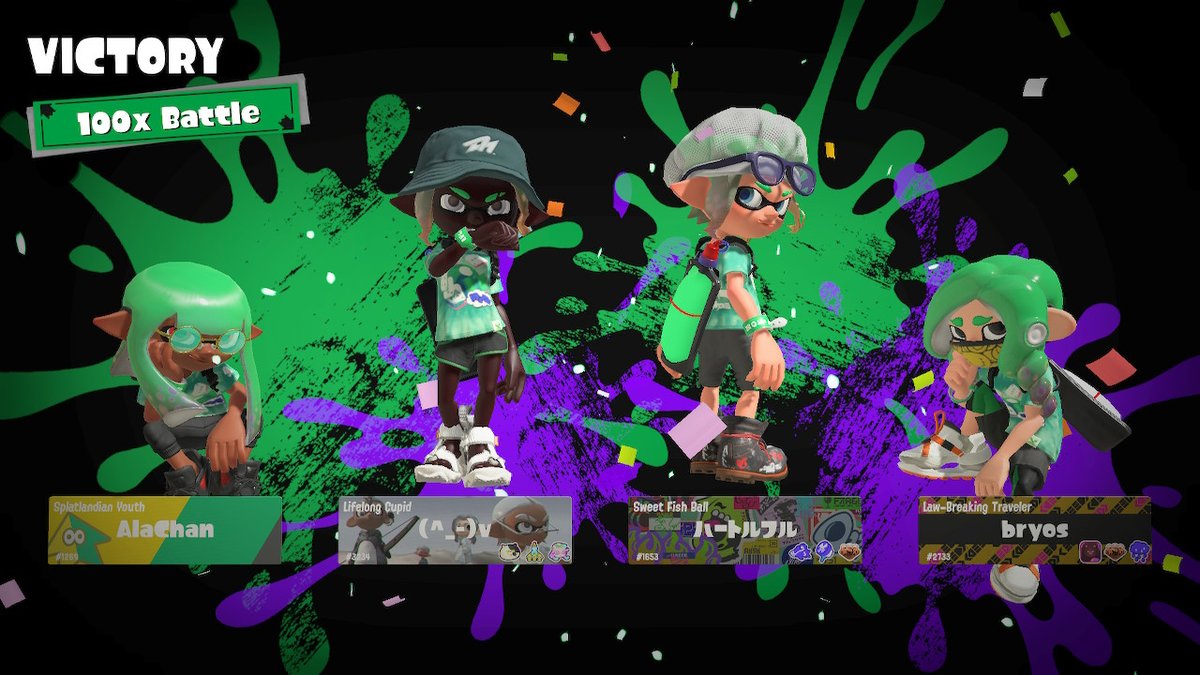 bryos_'s tweet photo. 3rd one of the splatfest! #TeamFunSweep #Splatoon3 #NintendoSwitch https://t.co/pGjOr1sHkf