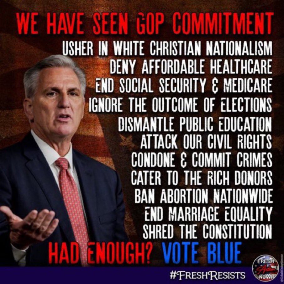 Meinknoxville's tweet photo. @MarshaBlackburn This is what you and all the other Repubs are pushing! We're not buying! https://t.co/QkoZ3FI6GG