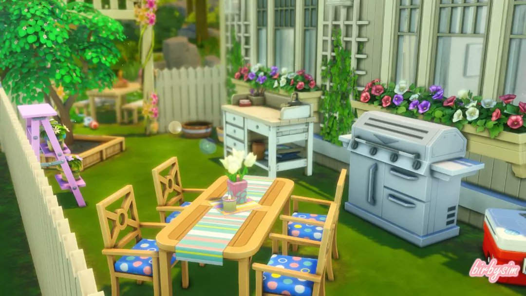 Closeups from my Coppardale Family House's garden🌼🌿

#showusyourbuilds #thesims4 #TS4 #TheSims4HighSchoolYears