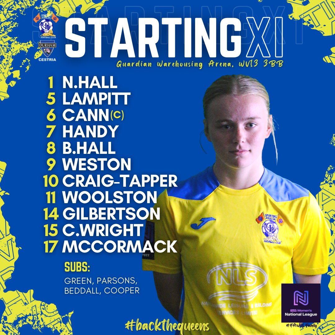 khalsawomen's tweet photo. 𝘓𝘐𝘕𝘌 𝘜𝘗 𝘈𝘕𝘕𝘖𝘜𝘕𝘊𝘌𝘋  ⬇️

#backthequeens #FAWNL 🟡🔵 https://t.co/4agvuEfltt
