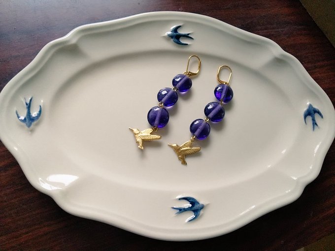 ぶどうとハチドリは初夏にうたう
(再掲)

#Niebla_jewelry 