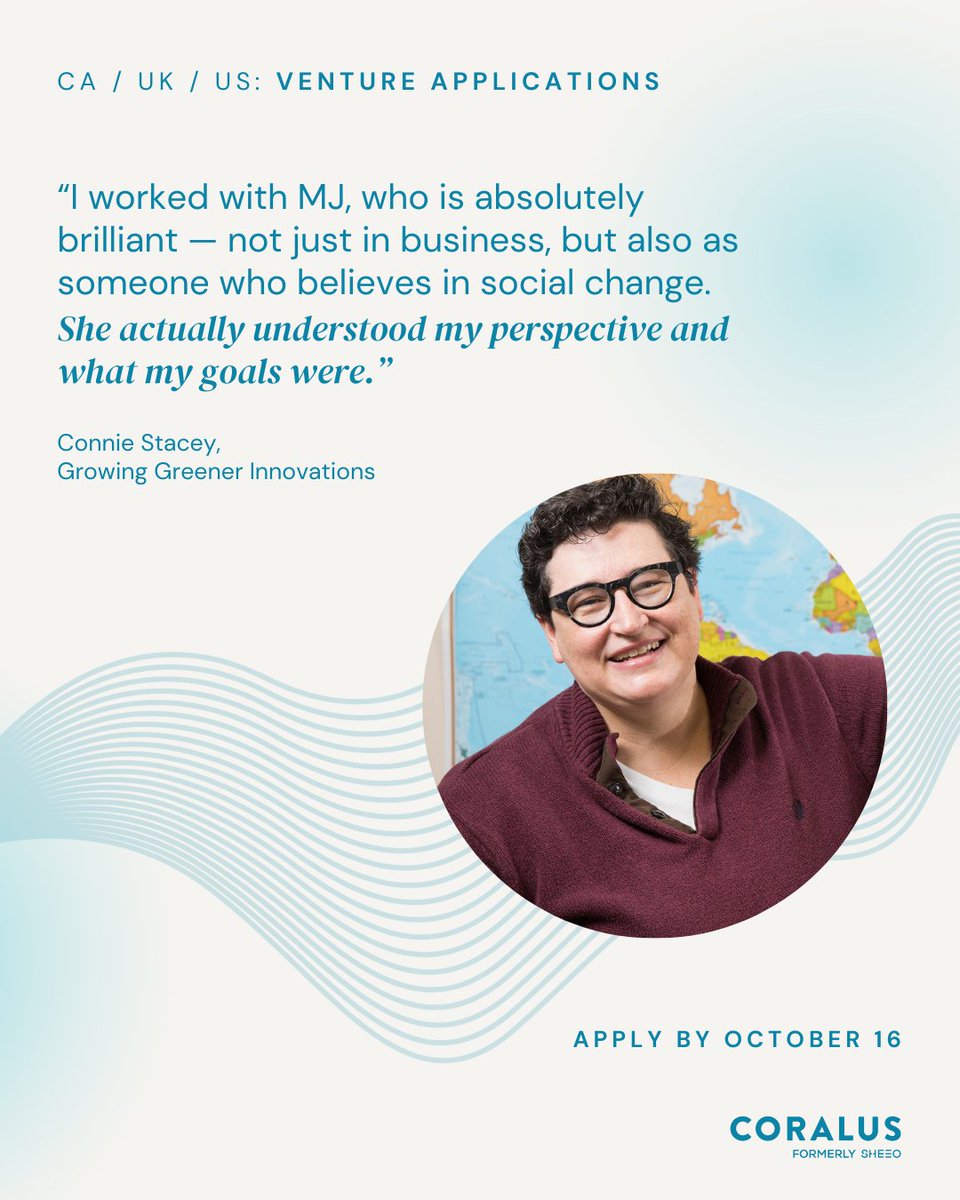 At Coralus, we have created a community of support — all working together to build the world. 💥 —Connie Stacey, @GGinnovations 

Explore the application at the link below and get the help you need for your business to thrive.

➡️ apply.coralus.world/?utm_campaign=…