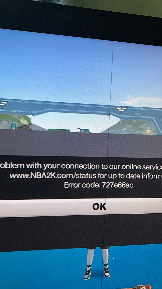 PlentyFlowz's tweet photo. @Ronnie2K @Beluba keep getting error codes https://t.co/lmD24PLege