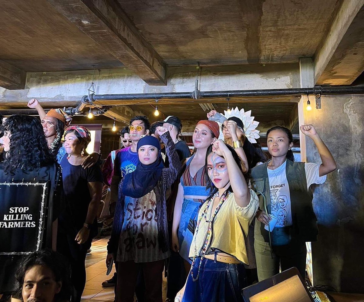 katribu_natl's tweet photo. ICYMI: Katribu Youth showed solidarity to #SibolSociety: Fight for Climate Justice, Fashion Against Fascism, an event spearheaded by @YACAPhilippines. 

Alongside the nat’l minority, we support their call to #StopLumadKillings and seek #JusticeForMarawi! 

#ML50
#PeopleNotProfit https://t.co/8xLuxpvYWt