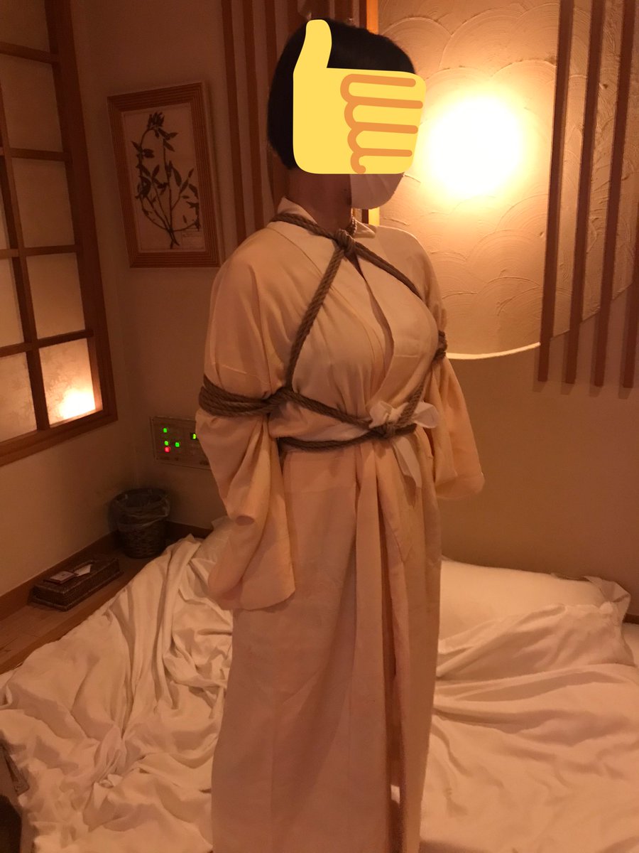 胸が大きいので、女囚縛りが綺麗に決まりました