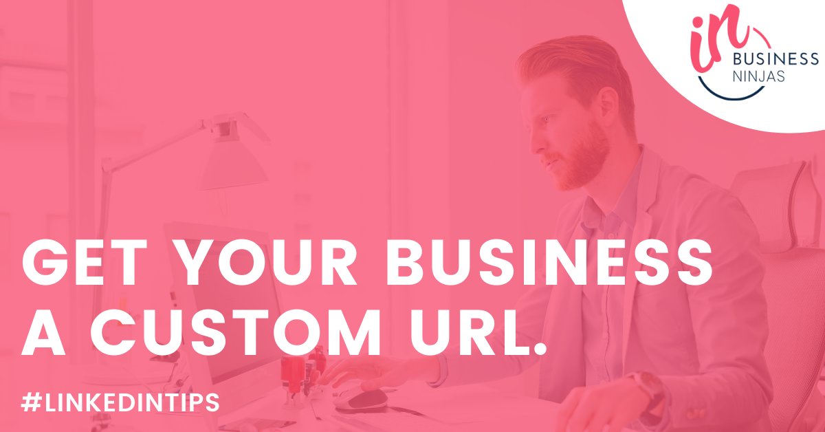 🌐 LinkedIn allows you to customise your company's page URL. Make sure you include your company's name in it.

#InBusinessNinjas #LinkedInTips #LinkedInURL #LinkedInStrategy #LinkedInBusiness #LinkedInMarketing