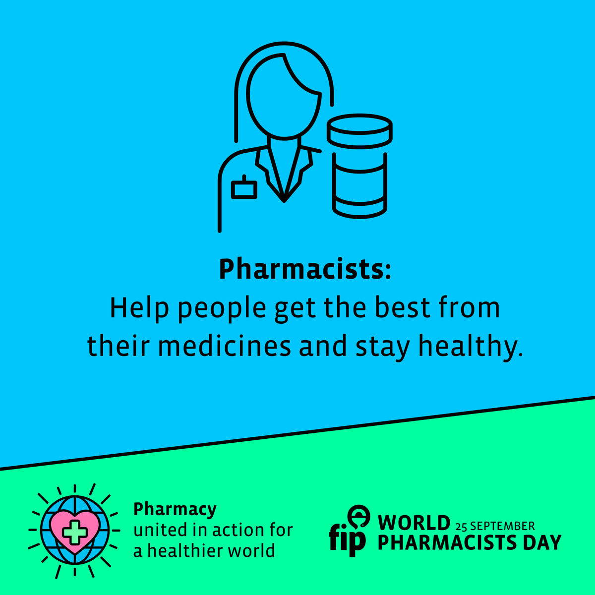 On #WorldPharmacistsDay #WPD2022 I'm paying tribute to all #pharmacists and #pharmacy teams who are united in action for a healthier world.
I would also like to say #ThankYou to organisations who are there to support pharmacists at times of need, including @PharmaSupport